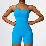 short athletic romper